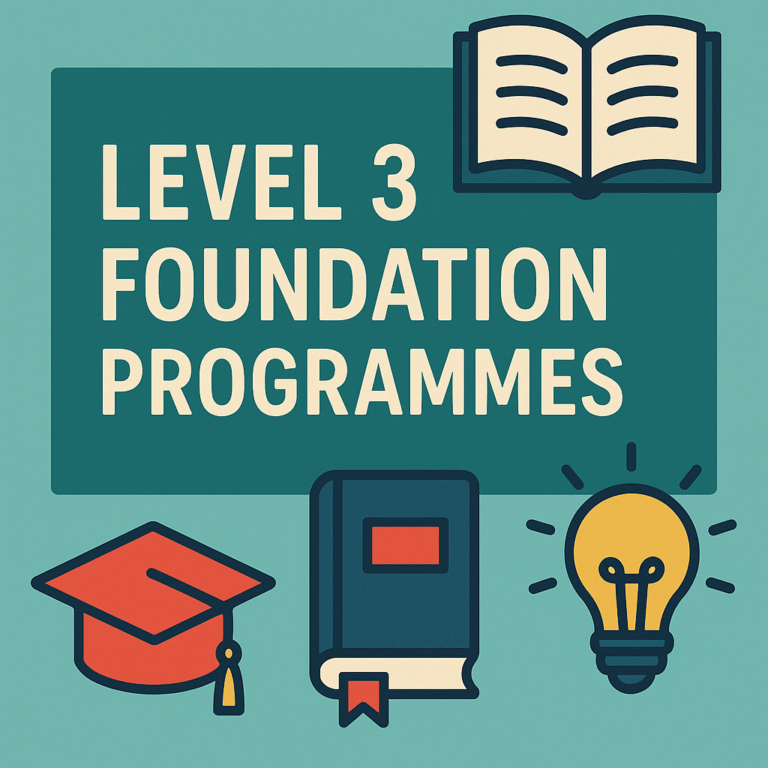 level 3 foundation programmes