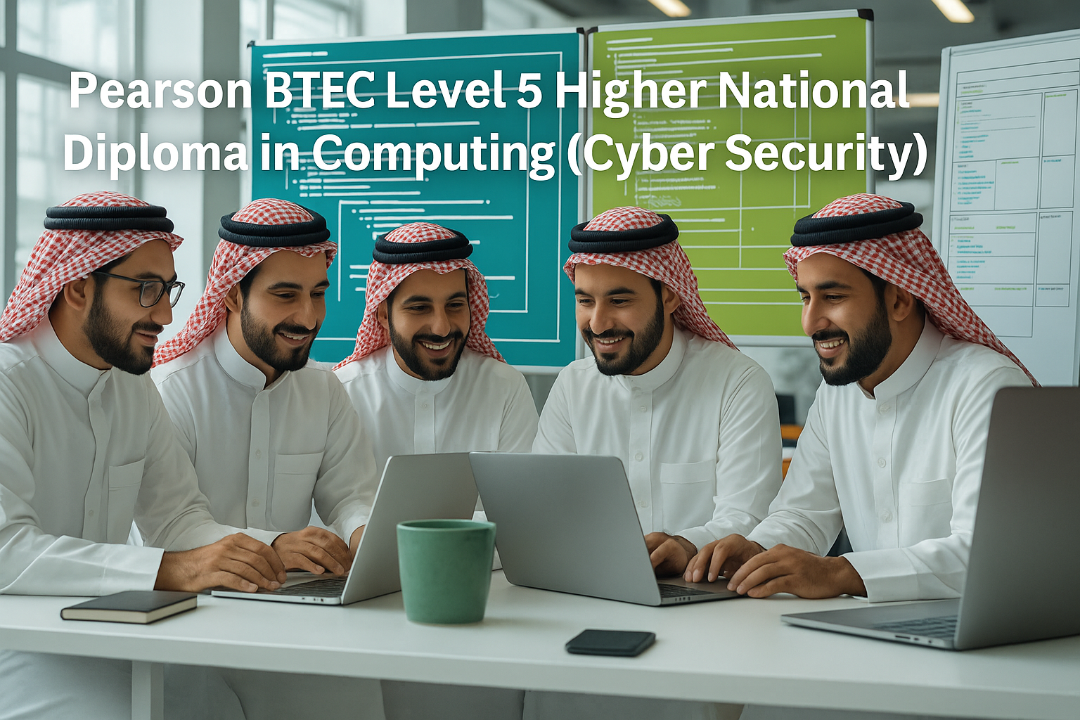 pearson btec level 5 higher national diploma in computing (cyber security)