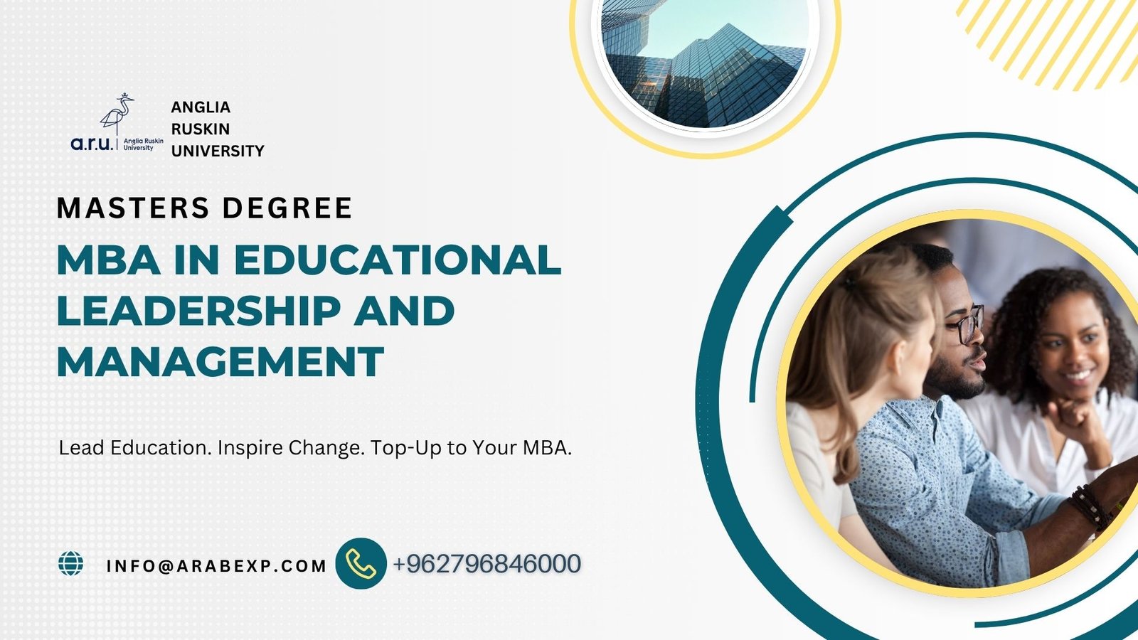 mba in educational leadership and management (top up)