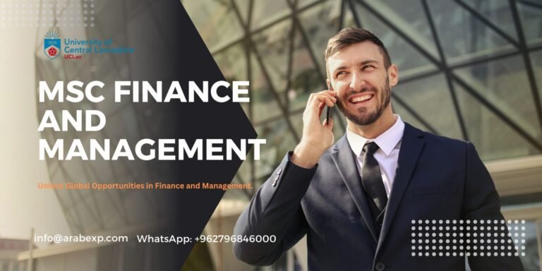 msc finance and management