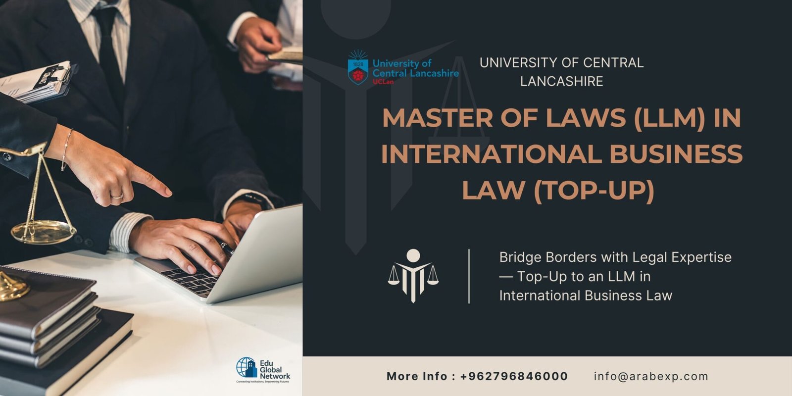 master of laws (llm) in international business law (top up)