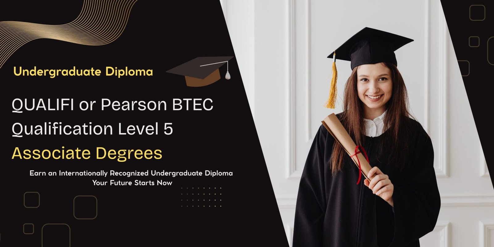 qualifi or pearson btec qualification level 5 associate degrees