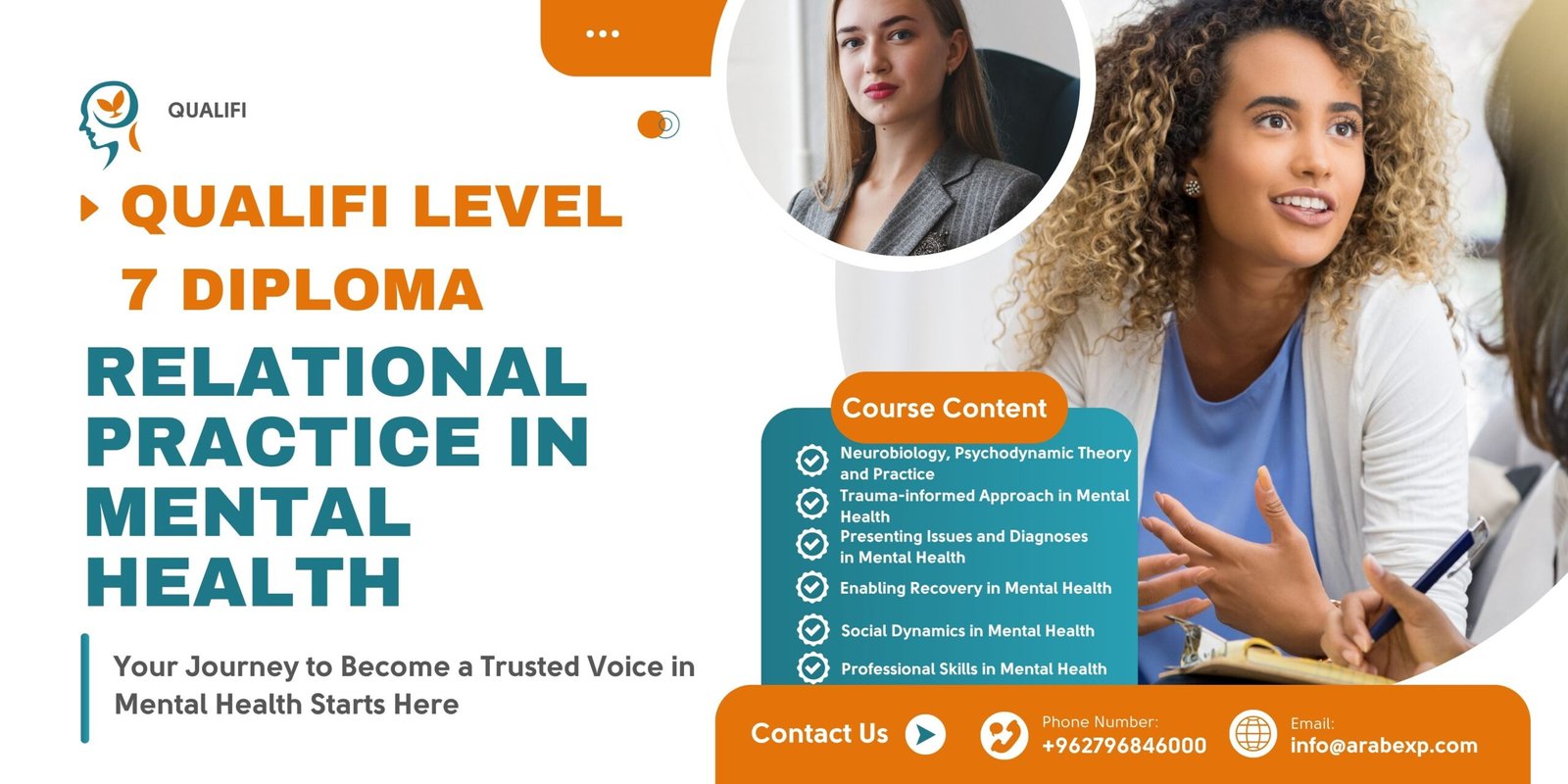 qualifi level 7 diploma in relational practice in mental health
