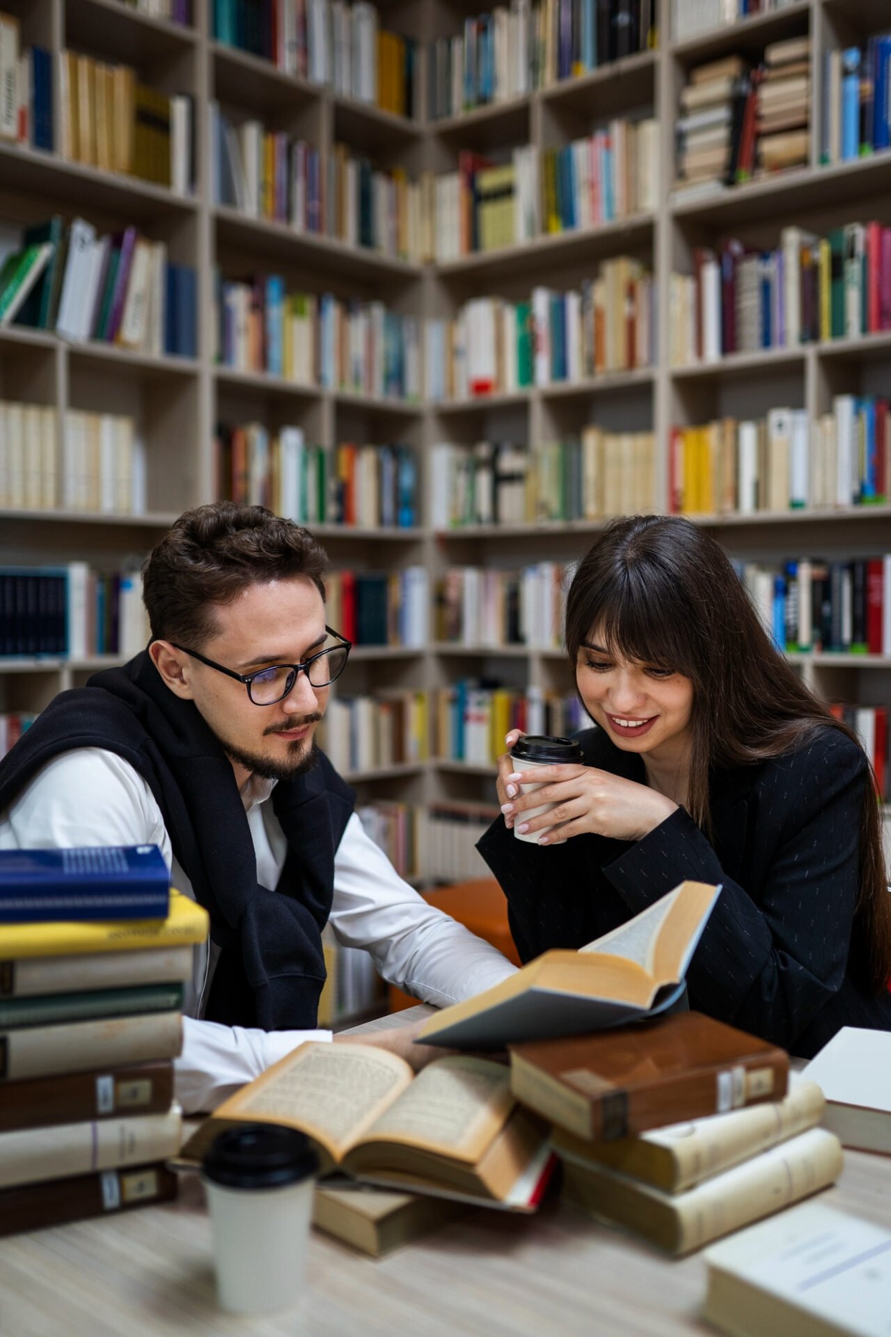 students study law